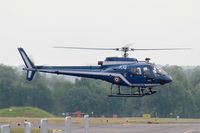 2057 @ LFSI - Aérospatiale AS-350BA Ecureuil, Landing, St Dizier-Robinson Air Base 113 (LFSI) Open day 2017 - by Yves-Q