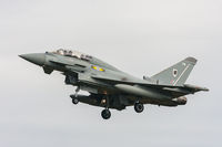 ZJ802 @ EGXC - Eurofighter Typhoon T3 ZJ802/DW 11 Sqd RAF. Coningsby 20/9/17 - by Grahame Wills