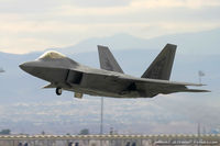 99-4011 @ LSV - F-22 Raptor 99-4011 OT from 422nd TES Green Bats 53rd WG Nellis AFB, NV