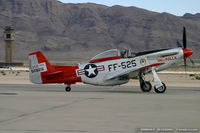 N151AF @ LSV - North American P-51D Mustang Val-Halla  C/N 45-11525, N151AF