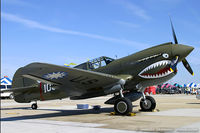 N1941P @ KNTU - Curtiss P-40E Warhawk  C/N 1025, N1941P - by Dariusz Jezewski www.FotoDj.com