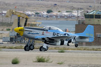 N2580 @ LSV - North American F-51D Mustang Six Shooter  C/N AF-67-22580, N2580