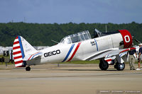 N52033 @ KNTU - North American SNJ-2 Texan  C/N 2040 - Geico Skytypers, N52033