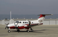 N90RT @ KWVI - Save Mart Supermarkets (Modesto, CA) 1981 Beech F90 King Air @ Watsonville Municipal Airport, CA - by Steve Nation