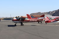 N1264Q @ SZP - 1971 Cessna 150L, Continental O-200 100 Hp, on transient ramp - by Doug Robertson