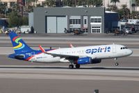 N639NK @ KLAS - Airbus A320 - by Mark Pasqualino
