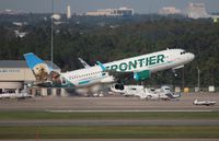 N235FR @ MCO - Frontier