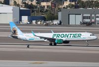 N716FR @ KLAS - Airbus A321