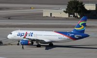 N620NK @ KLAS - Airbus A320 - by Mark Pasqualino