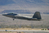 99-4011 @ KLVS - F-22 Raptor 99-4011 OT from 422nd TES Green Bats 53rd WG Nellis AFB, NV