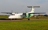 LN-WFO @ EGSH - Arriving at Norwich from Stavanger. - by keithnewsome