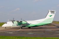 LN-WFO @ EGSH - Arriving at Norwich from Stavanger. - by keithnewsome