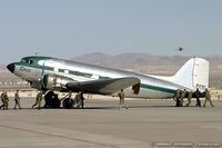 N101KC @ KLSV - Douglas DC-3C Rose  C/N 11639, N101KC - by Dariusz Jezewski  FotoDJ.com