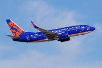N711SY @ KPHX - A New paint job.  Notice the airline name. - by Dave Turpie