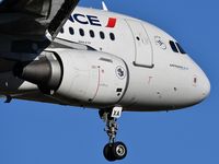 F-GRXA @ LFBD - AF7624 from Paris (CDG) landing runway 11 - by JC Ravon - FRENCHSKY