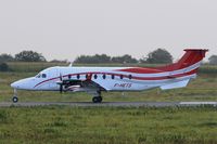 F-HETS @ LFRB - F-HETS - Raytheon Aircraft Company 1900D, Ready to take off rwy 07R, Brest-Bretagne Airport (LFRB-BES) - by Yves-Q
