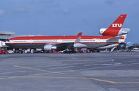 D-AERB @ LPA - las Palmas 7.2.1992 - by leo larsen