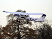 G-BLPH @ EGTR - Reims Cessna F150L at Elstree. Ex EI-BHH - by moxy