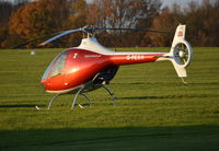 G-PERH @ EGTB - Guimbal Cabri G2 at Wycombe Air Park. - by moxy