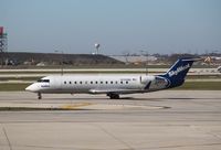 N709BR @ KORD - CL-600-2B19 - by Mark Pasqualino
