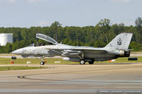 162925 @ KNTU - F-14B Tomcat 162925 AG-206 from VFA-11 Red Rippers  NAS Oceana, VA