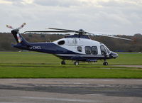 G-CMCL @ EGTF - Agusta Westland AW-169 at Fairoaks. - by moxy