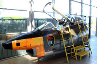 34 01 @ EDNX - Nose section of Luftwaffe Fiat G.91T/3 in the Deutsches Museum Flugwerft Schleissheim, Germany