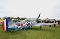 F-AZLY @ LFFQ - Yakovlev Yak-3U, Static display, La Ferté-Alais airfield (LFFQ) Air show 2016 - by Yves-Q