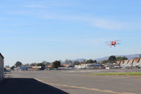 N49BR @ SZP - 1983 Aerotek PITTS S-2A SPECIAL, Lycoming AEIO-360 180 Hp, on final Rwy 22 - by Doug Robertson