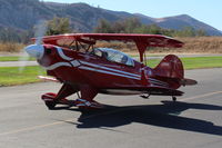N49BR @ SZP - 1983 Aerotek PITTS S-2A SPECIAL, Lycoming AEIO-360 180 Hp, full inverted systems, S-turns taxi - by Doug Robertson