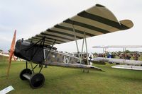 F-AZLM @ LFFQ - Fokker DVIIF replica, Displayed at La Ferté-Alais airfield (LFFQ) Airshow 2016 - by Yves-Q