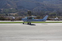 N704JH @ SZP - 1976 Cessna 150M, Continental O-200 100 Hp, takeoff roll Rwy 04 - by Doug Robertson