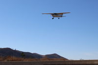 N714HH @ SZP - 1977 Cessna 150M, Continental O-200 100 Hp, on final Rwy 04 - by Doug Robertson