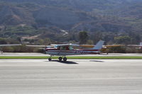 N714HH @ SZP - 1977 Cessna 150M, Continental O-200 100 Hp, takeoff roll Rwy 04 - by Doug Robertson
