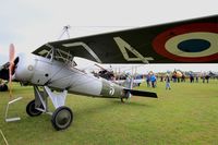 F-AZAJ @ LFFQ - Morane-Saulnier MS-138EP-2, Static display, La Ferté-Alais Airfield (LFFQ) Air show 2016 - by Yves-Q