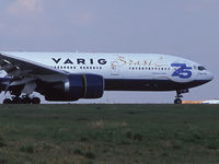 PP-VRB @ LFPG - Ruben BertaVARIG landing at Paris CDG (now OE-LPF	 Austrian Airlines) - by JC Ravon - FRENCHSKY