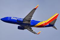 N929WN @ KBOI - Departing RWY 28R. - by Gerald Howard