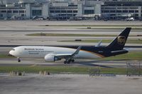 N344UP @ MIA - UPS 767-300 - by Florida Metal