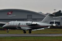 9H-VFC @ EGLF - Vistajet Bombardier Challenger 605 landing on 24 at Farnborough - by dave226688