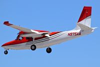 N975AA @ KBOI - Landing RWY 28L. - by Gerald Howard