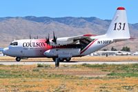 N130FF @ KBOI - Landing roll out on RWY 28L. - by Gerald Howard