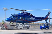 N606LF @ KBOI - Lifting off from Life Flight ramp. - by Gerald Howard