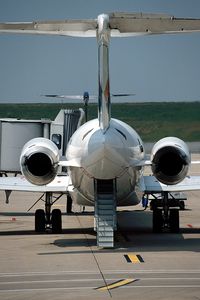 EC-ENZ @ LFPG - SPANAIR departure to Barcelona at CDG terminal 1 - by JC Ravon - FRENCHSKY