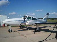 N9152E @ KICL - In for a fuel stop - by Floyd Taber