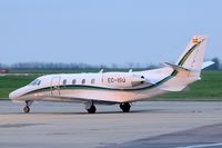 EC-ISQ @ EGSH - Arriving at Norwich from Manchester. - by keithnewsome