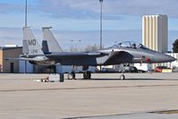 90-0241 @ KBOI - Parked on the Idaho ANG ramp. 391st Fighter Sq. Bold Tigers, 366th Fighter Wing, Mountain Home AFB, Idaho. - by Gerald Howard