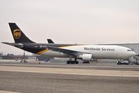 N121UP @ KBOI - Parked at the UPS ramp. - by Gerald Howard