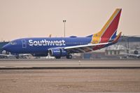 N412WN @ KBOI - Landing roll out on RWY 10R. - by Gerald Howard