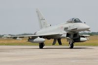 MM7322 @ LFRJ - Eurofighter EF-2000 Typhoon S, Taxiing to flight line, Landivisiau Naval Air Base (LFRJ) Tiger Meet 2017 - by Yves-Q