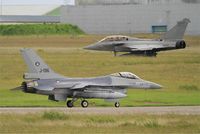 J-196 @ LFRJ - Fokker F-16AM Fighting Falcon, Taxiing to flight line, Landivisiau Naval Air Base (LFRJ) Tiger Meet 2017 - by Yves-Q